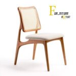 Modern Cane Dining Chair