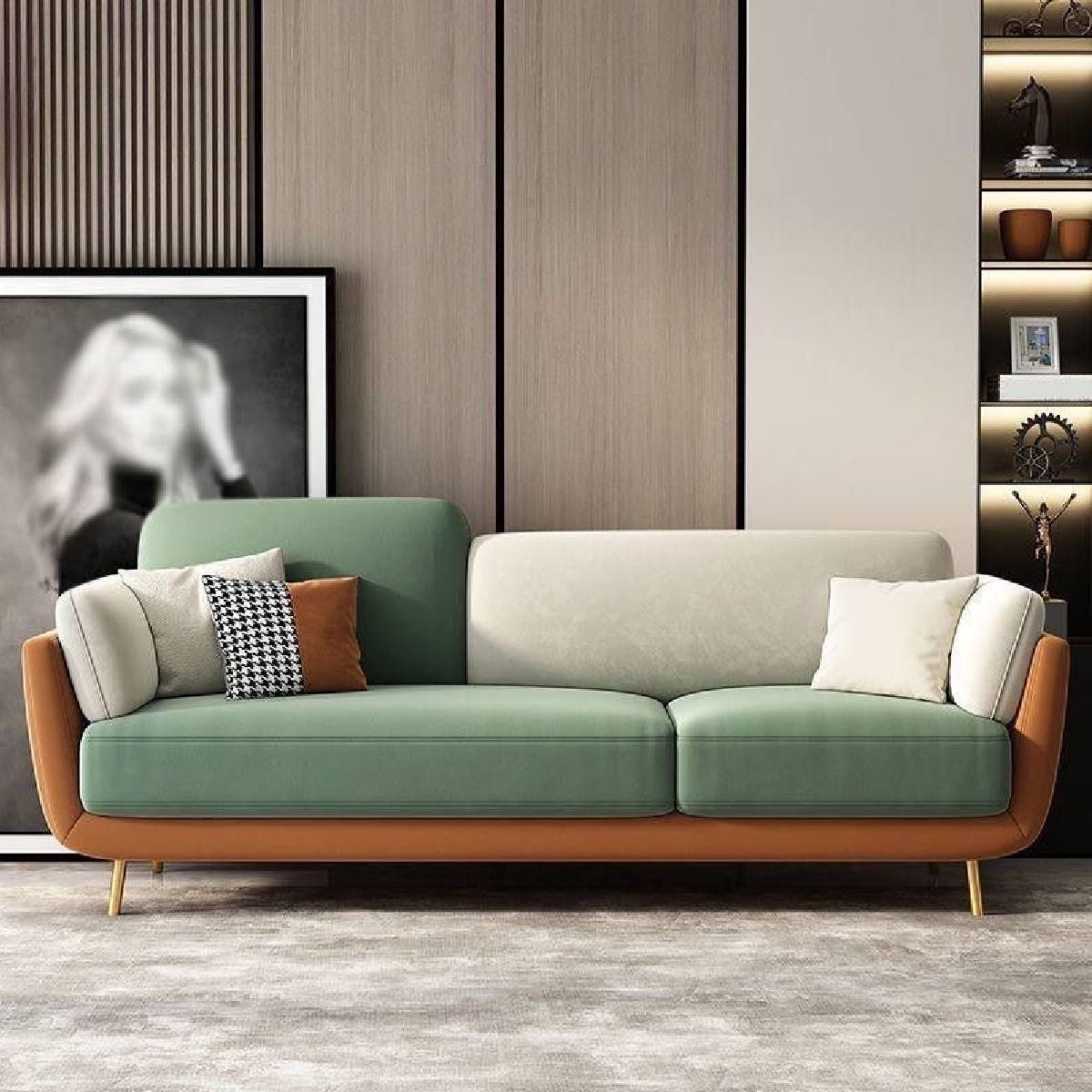 21-1200x1200 Color-Block Contemporary Sofa - Image 1