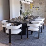 Luxury Black Dining Set