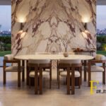 Modern Marble Dining Set