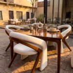 Wooden Outdoor Dining Set
