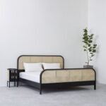 Black Rattan Frame